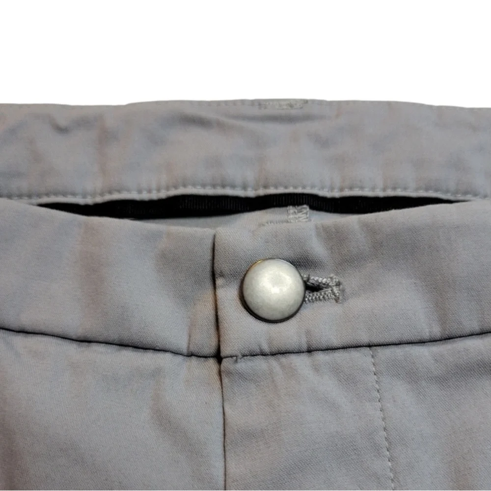LULULEMON Men's Commission Pants in Siler Drop (Gray) Size 34 - Picture 8 of 12